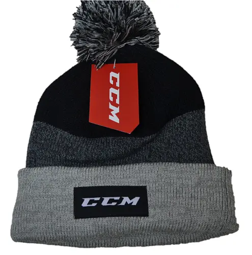 Шапка CCM TEAM FLEECE POM черн Шапка CCM TEAM FLEECE POM черн