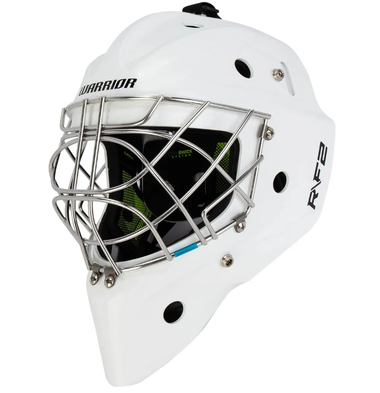 Шлем вратаря WARRIOR R/F2  YTH белый Шлем вратаря WARRIOR R/F2  YTH белый