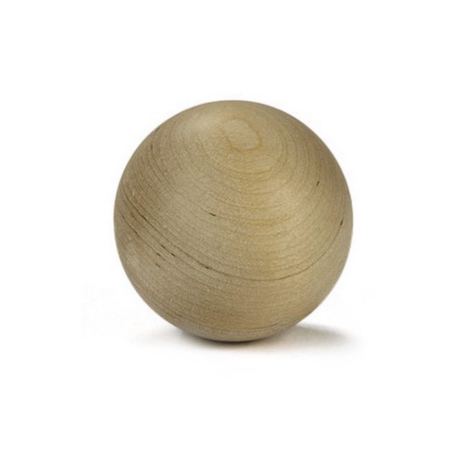 Мяч TSP деревянный 45 мм бук
